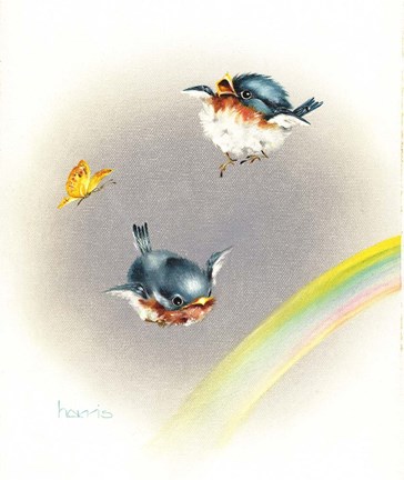 Framed Over The Rainbow Print