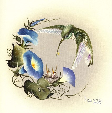 Framed Small Small World Print