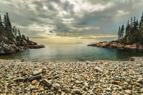 Framed Warm Sunset Print