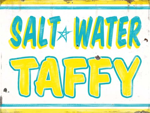 Framed Salt Water Taffy Print