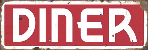 Framed Diner Print