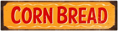 Framed Corn Bread Print