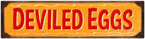 Framed Deviled Eggs Print