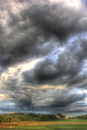 Framed Front Forty Vertical Print