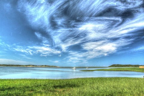 Framed Outside Wellfleet Print