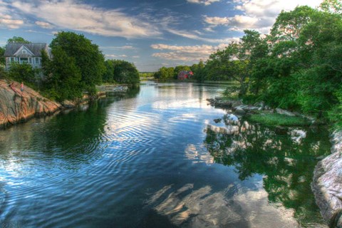 Framed Swimming Hole Print