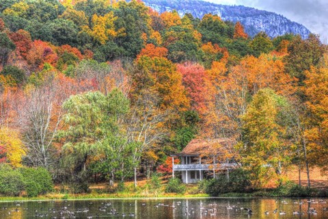 Framed Tillson Lake Print
