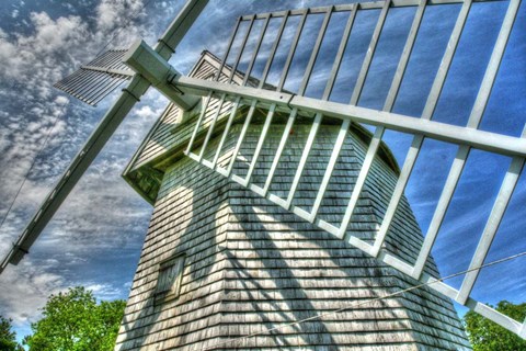 Framed Windmill Print