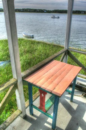 Framed CC Porch Vertical Print