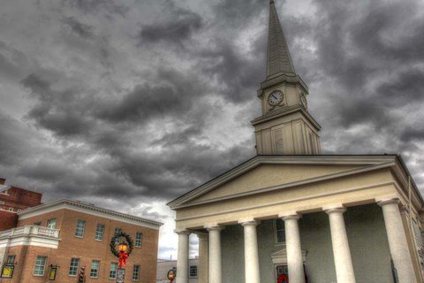 Framed Holiday Storm Cloud Print