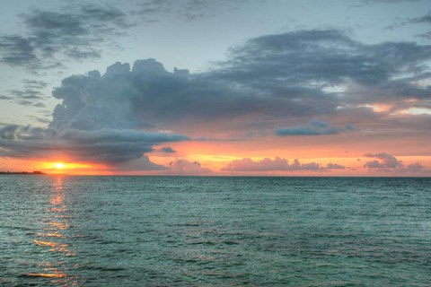 Framed Key West Sunset VI Print