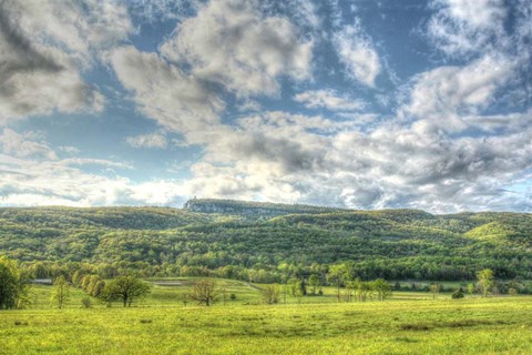 Framed Mohonk Spring Wide Print