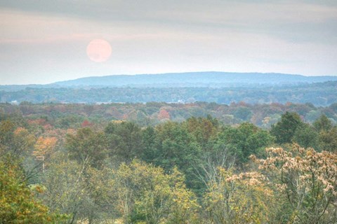 Framed Moonrise Color Print