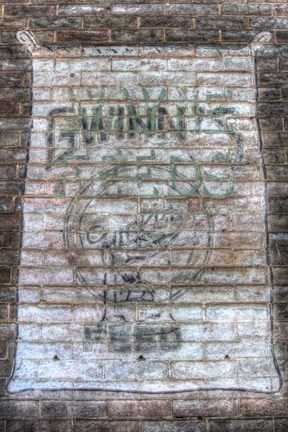 Framed Feed Sign 3 Print