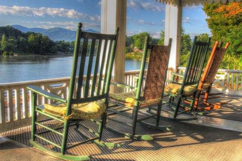 Framed Four Rockers Print