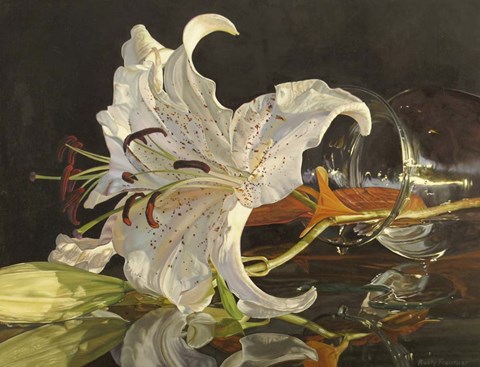 Framed Love Lies Bleeding Print