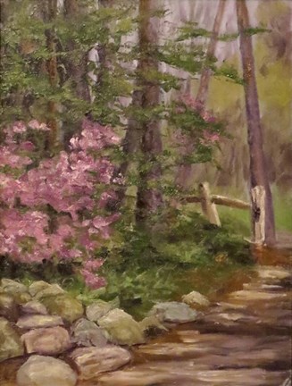 Framed Pink Spendor Print