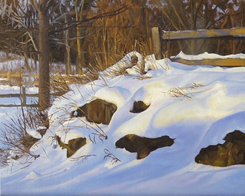 Framed Frentner Opa Print