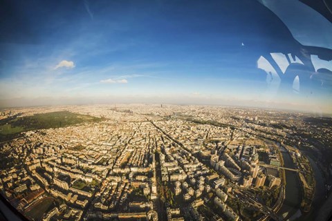 Framed Bird&#39;s Eye View Print