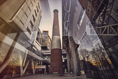 Framed Universite Architecture Print