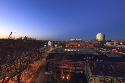 Framed Arjo Blue Print