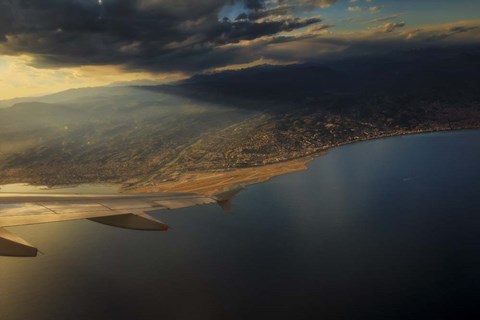 Framed Nice Airport Print