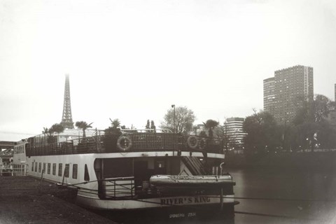 Framed River's King Print