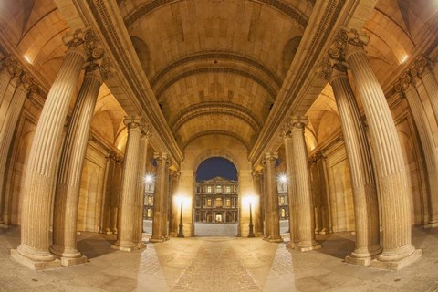 Framed Columns Print