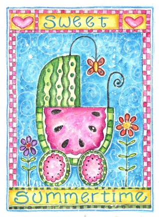 Framed Sweet Summertime Print