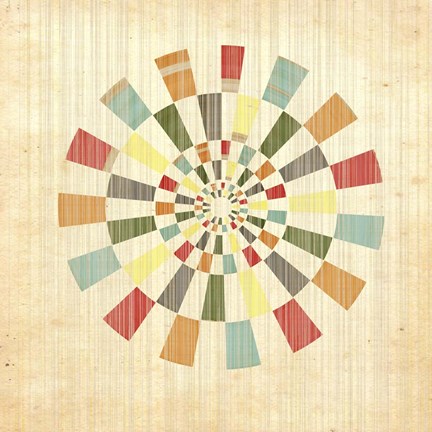 Framed Pinwheel Print