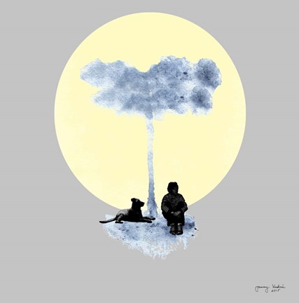 Framed Friends Print