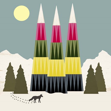 Framed Clever One Print