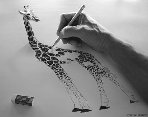 Framed Pain In The Neck Print