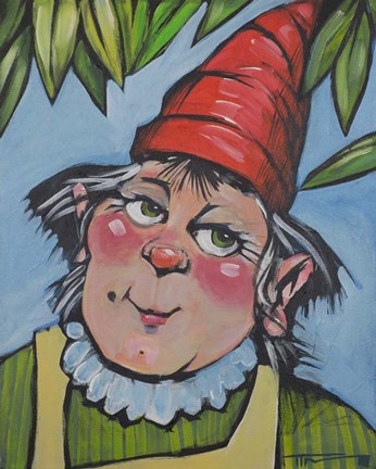 Framed Gnome 3 Print