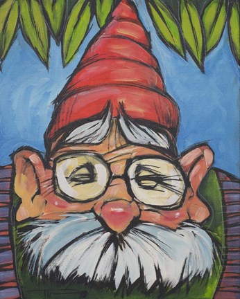 Framed Gnome 6 Print