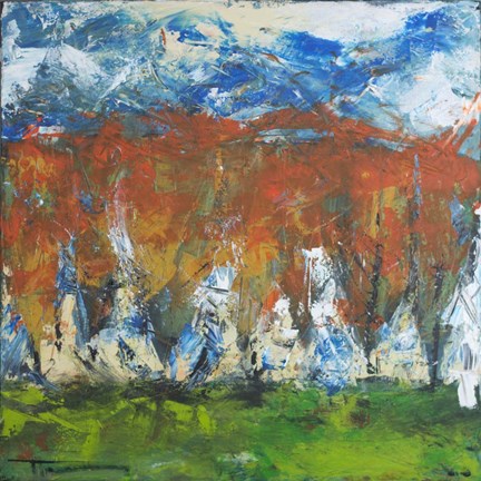 Framed Fall Fling Print