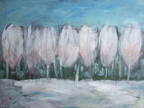 Framed Remnants Of Autumn Print