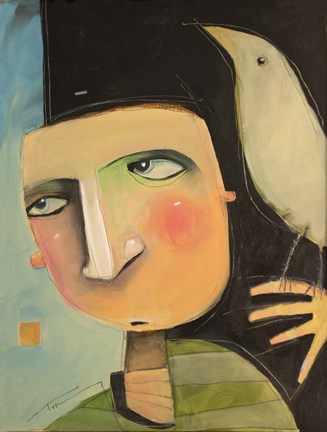 Framed Entertaining The Muse Print