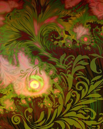 Framed Tahitian Sunrise Print