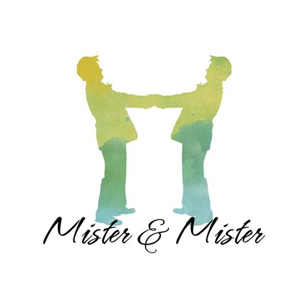 Framed Mister &amp; Mister Print