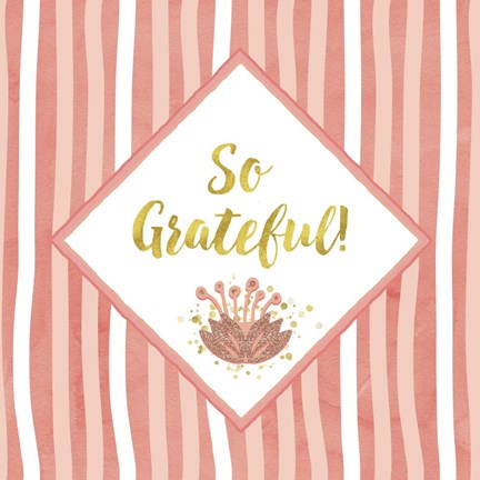 Framed So Grateful Print