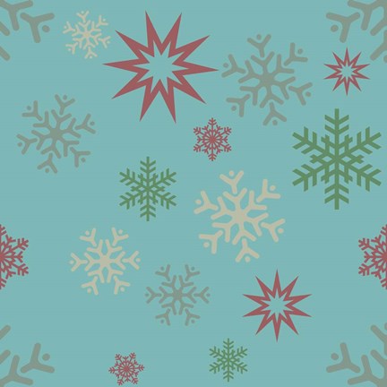 Framed Beautiful Christmas X Print