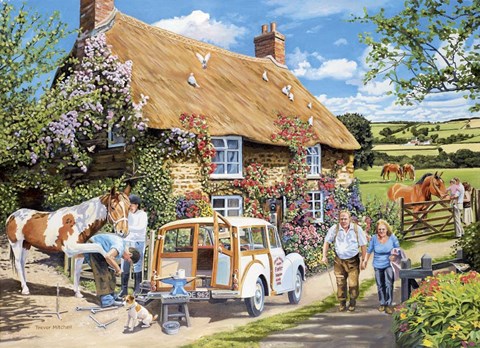 Framed Mobile Farrier Print