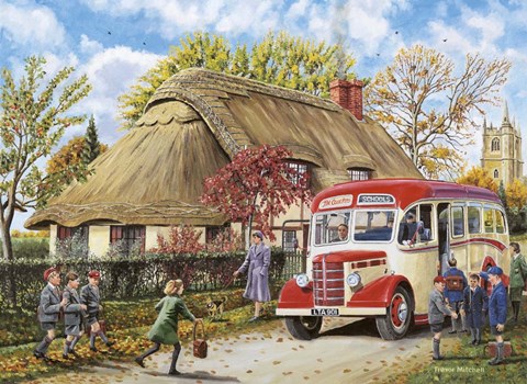 Framed Autumn Term Print