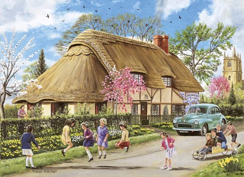 Framed Spring In Their Heels Print