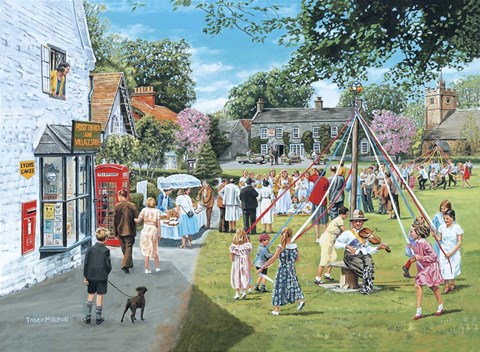 Framed May Day Print