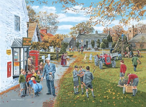 Framed Penny For The Guy Print