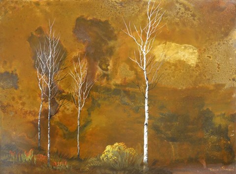 Framed October Light Print