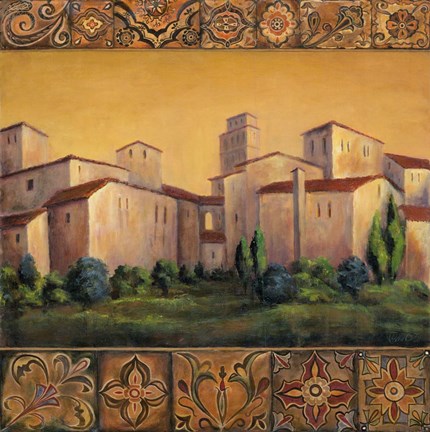 Framed Old World I Print