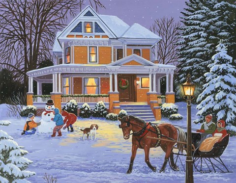 Framed Winter Memories Print